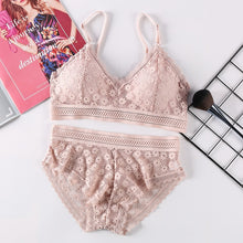 Load image into Gallery viewer, Cute Comfort Bra Set