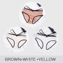 Load image into Gallery viewer, 3pcs/set Cotton Colorful Panties