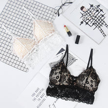 Load image into Gallery viewer, Seamless Lace Push Up Bralette
