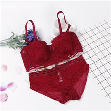 Load image into Gallery viewer, Soft Lace Bra Set
